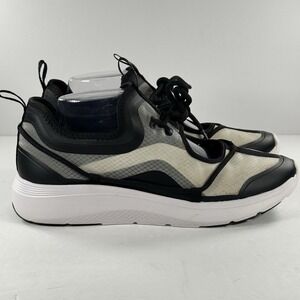 Vionic Giselle Active Sneakers Black White Mesh Low Top Trainers Women's 9.5